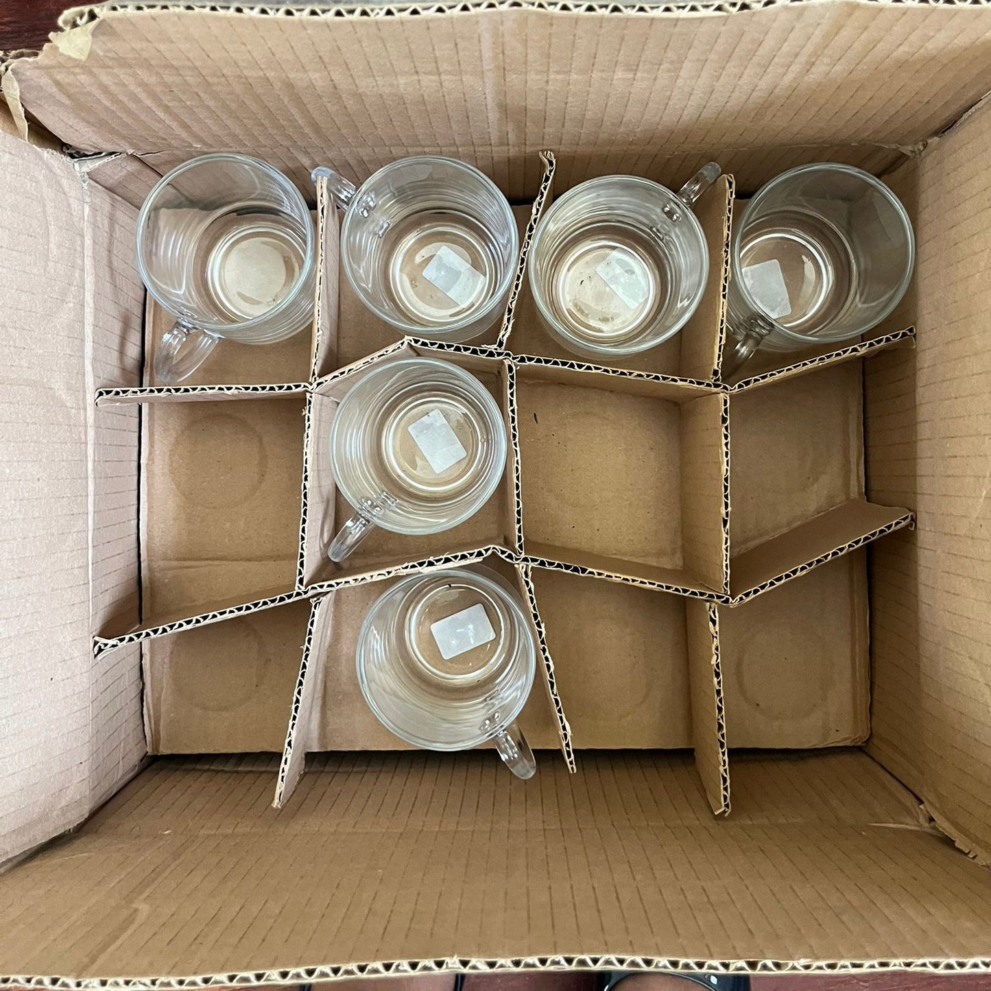 Set of 18 ASPEN Glass Mugs