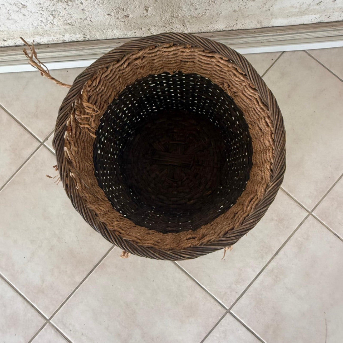 Brown Wicker Basket