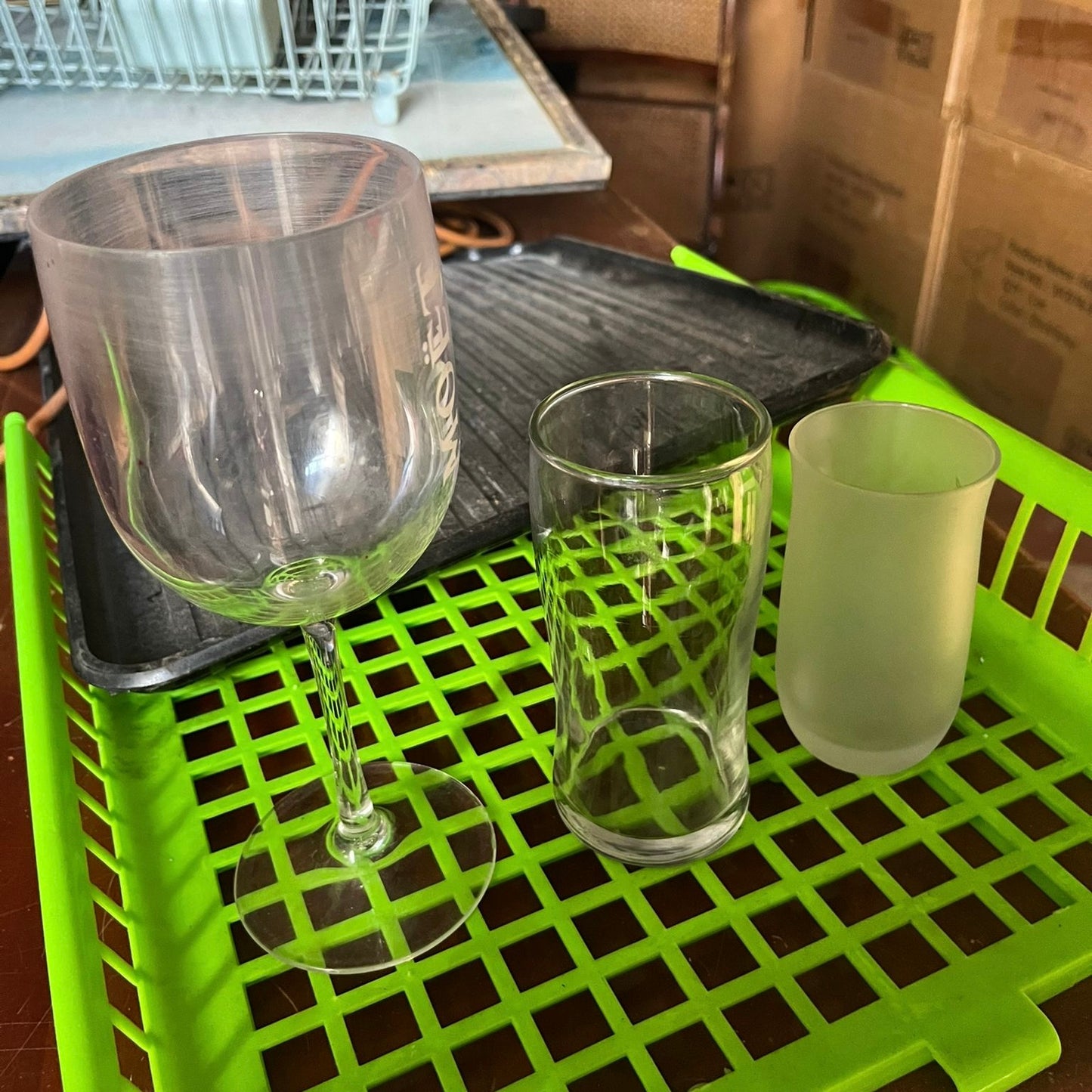 7 Assorted Glasses/Mugs + 3 Piece Ceramic Set