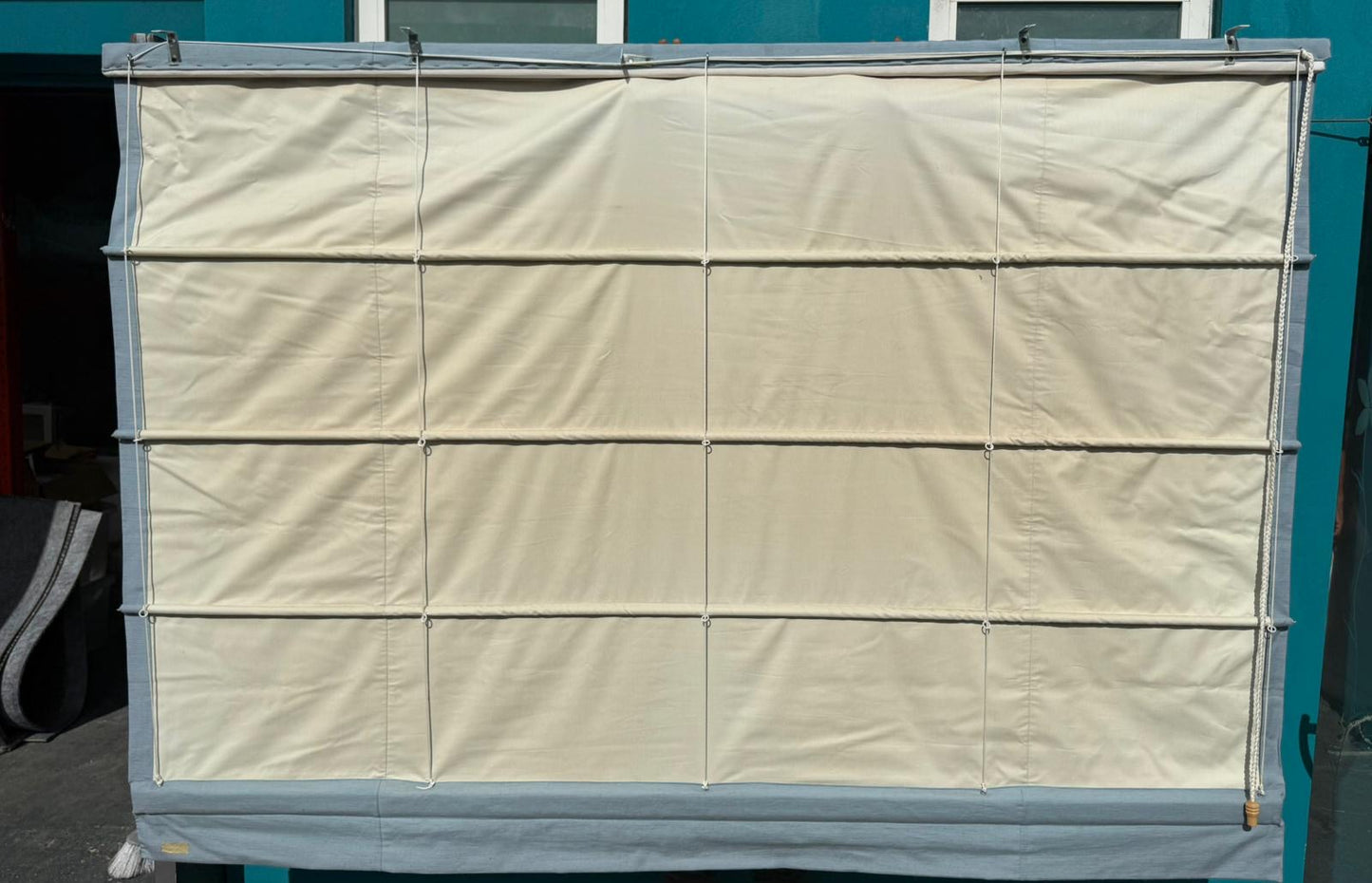 5FT H x 80”W Roman Blind