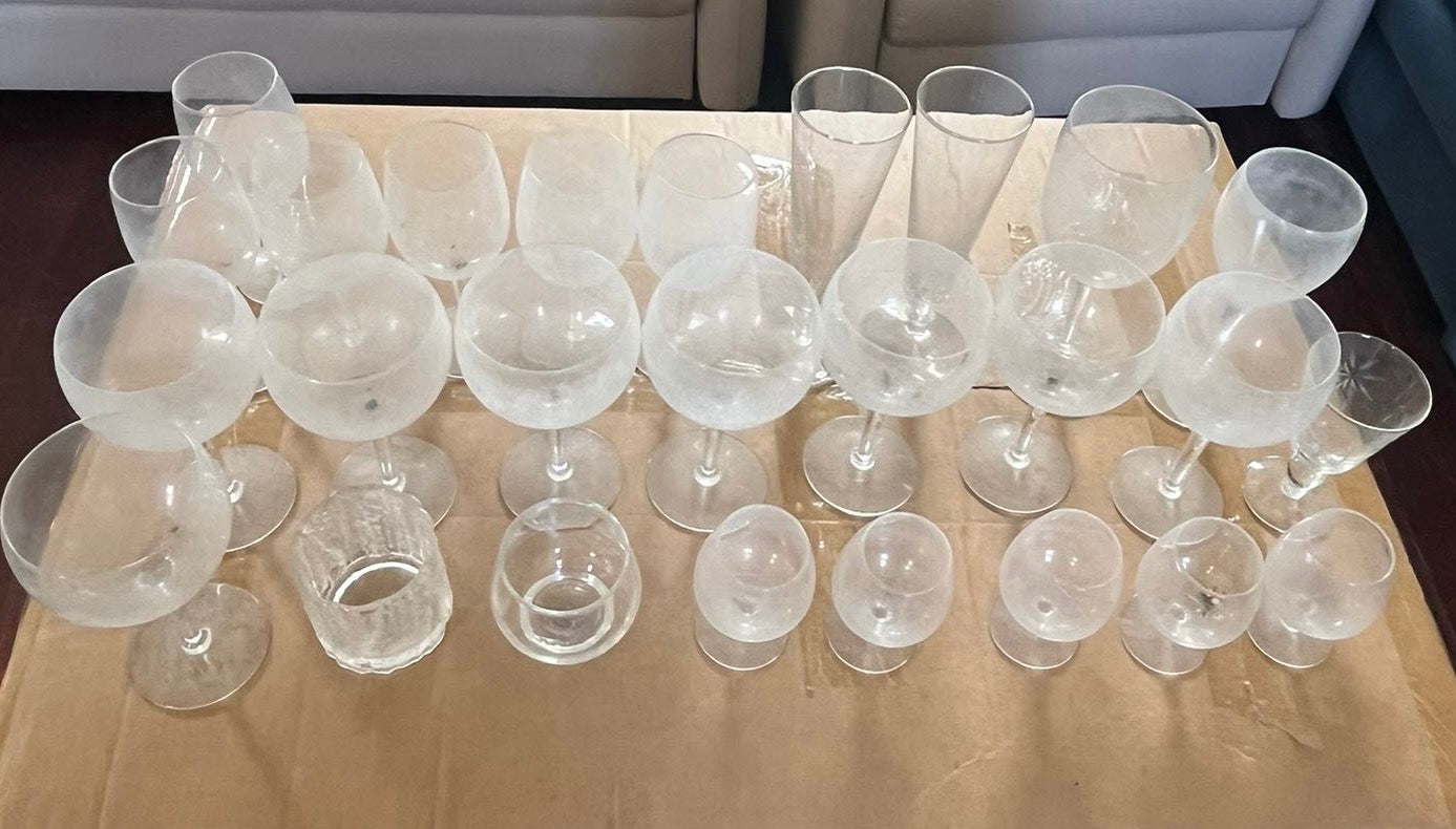 Box of Wine Glasses
