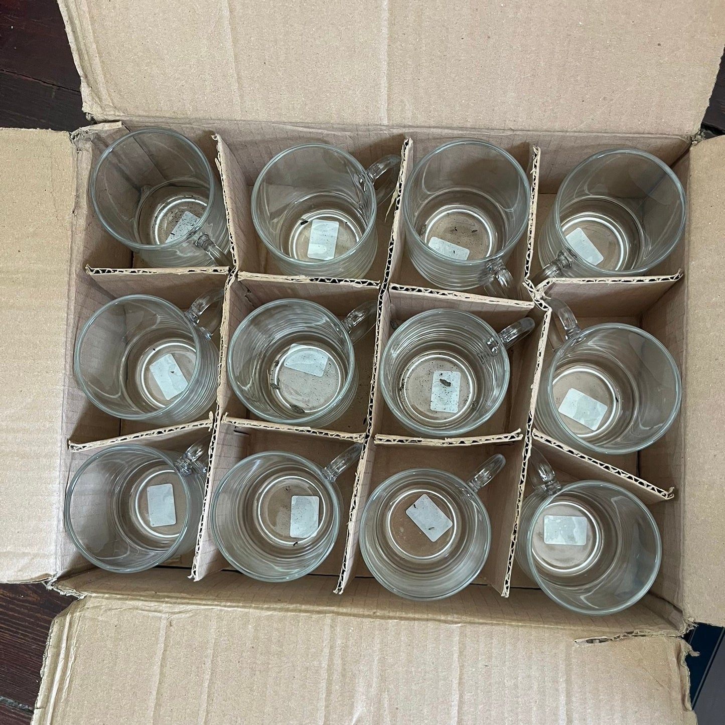Box of 12 Aspen Clear Mugs