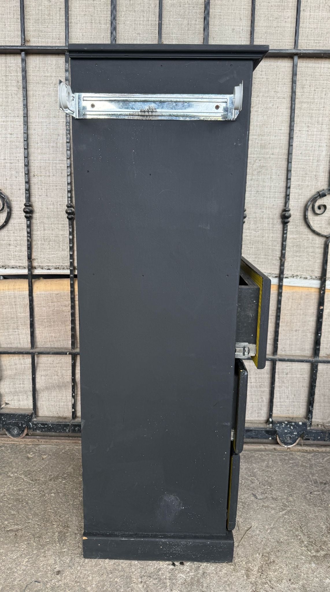 43”H x 14”D x 15”W Solid Wooden Drawers/Shelve Unit