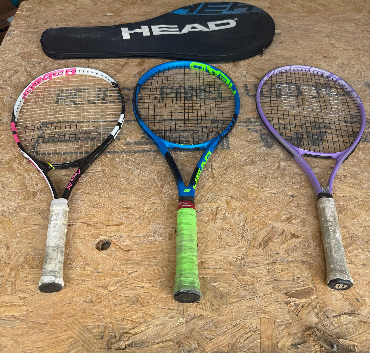 3 Tennis Rackets