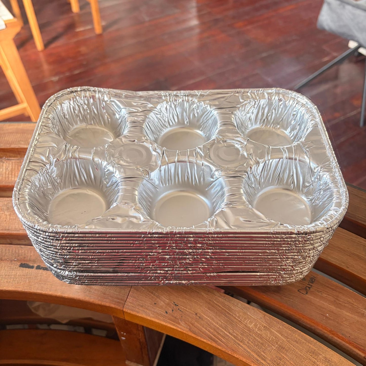 Aluminum 6-Cup Muffin Pans