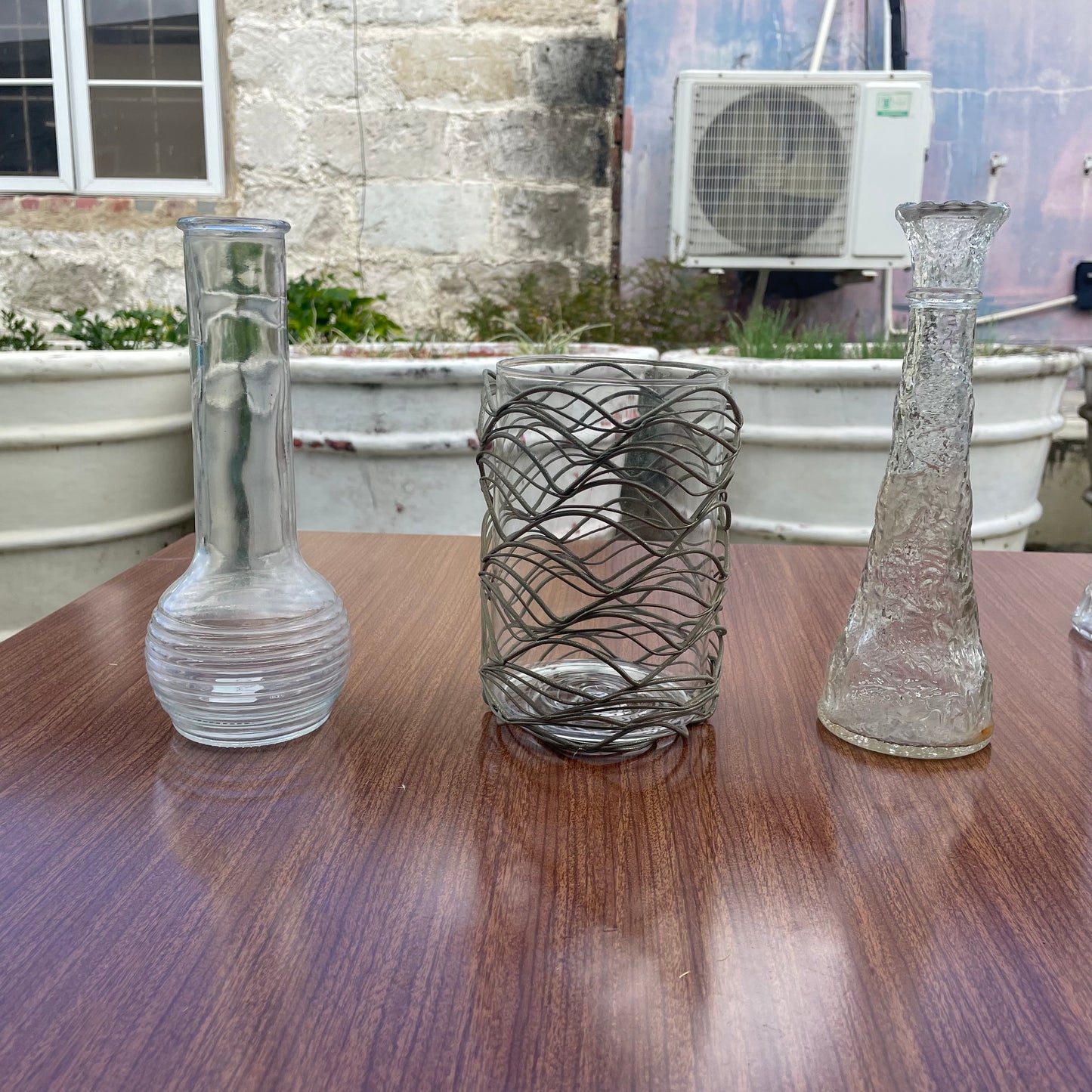 Assorted Decorative Glass Vases
