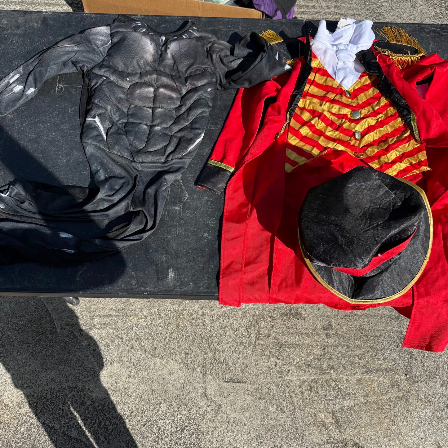Black Panther and Ringmaster Costumes