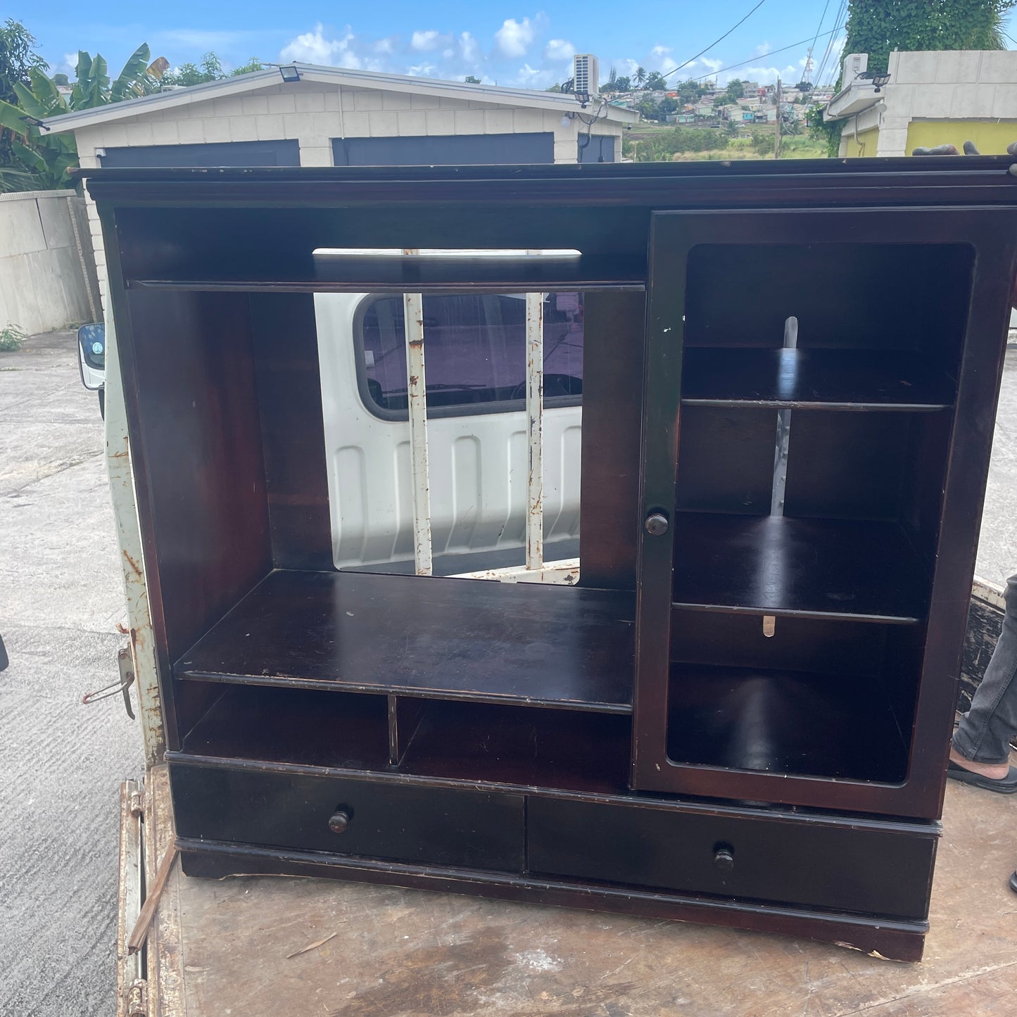 Dark Wood Dresser