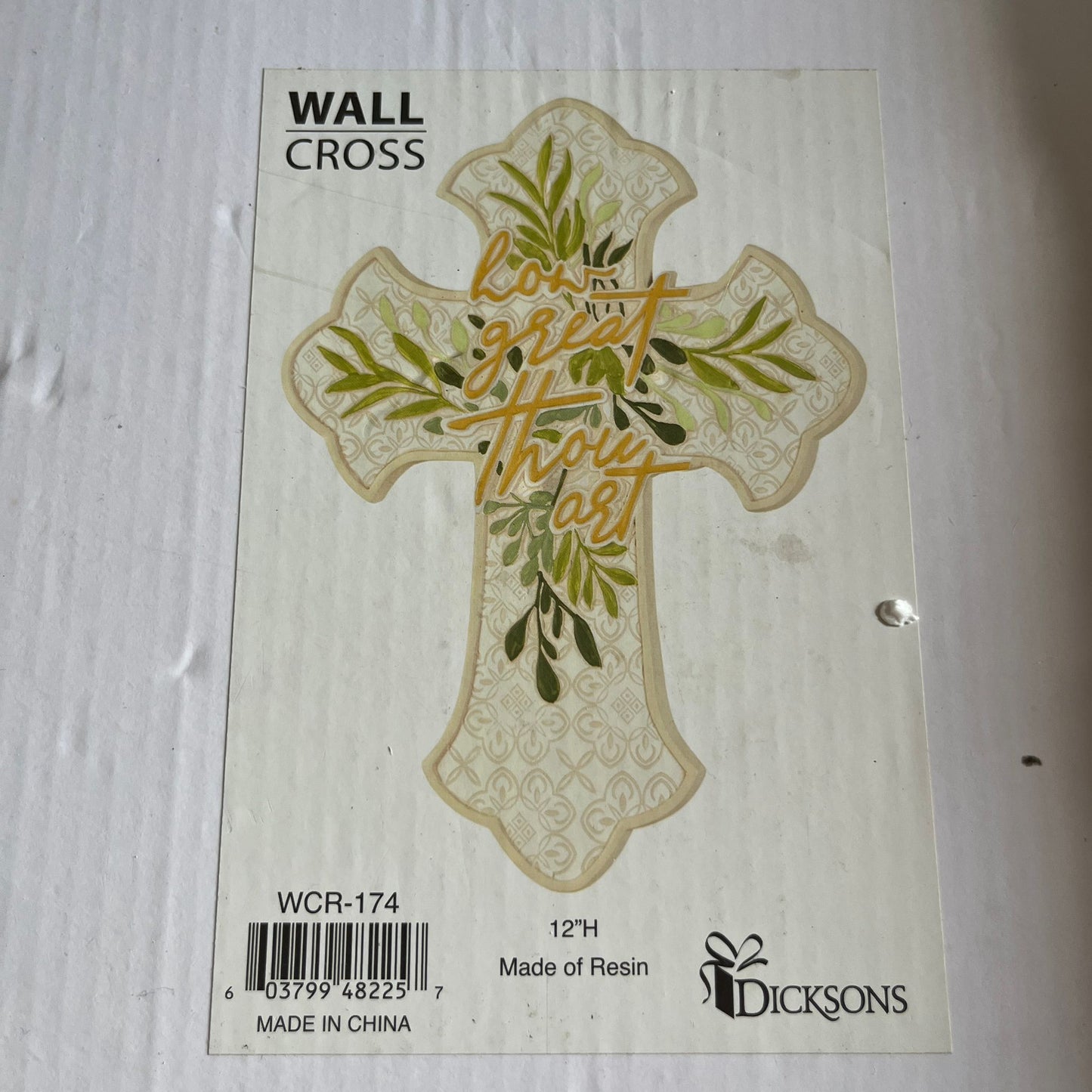Dicksons Wall Cross- 12” H*