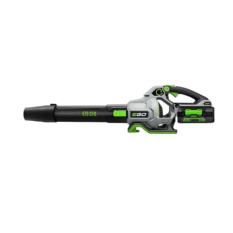 EGO POWER+ 56-volt 670-CFM 180-MPH Battery Handheld Leaf Blower