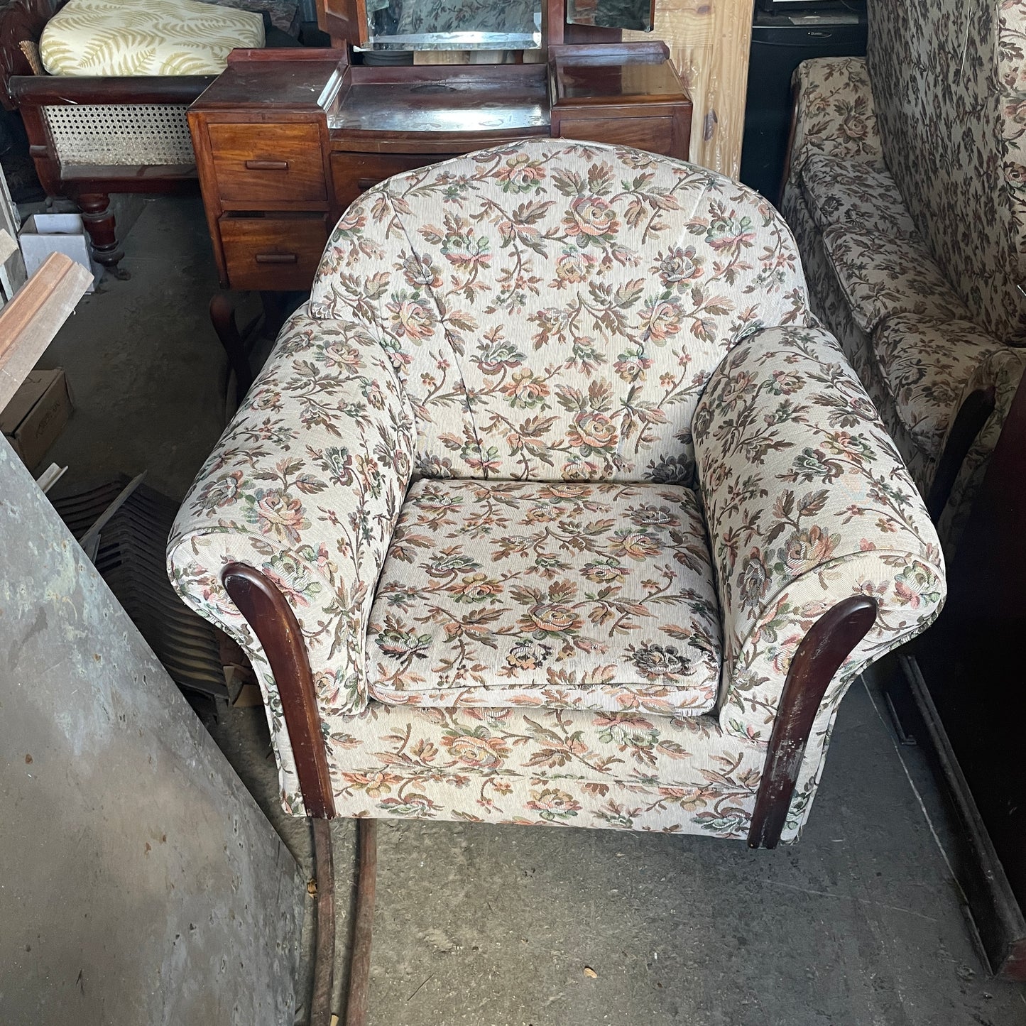 Floral Pattern Sofa