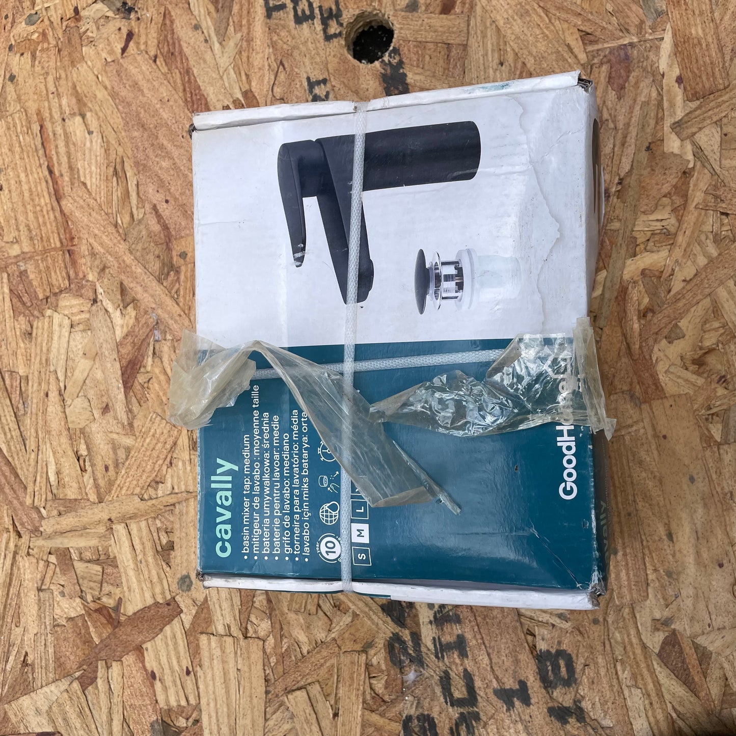 GoodHome Cavally Basin Mixer Tap