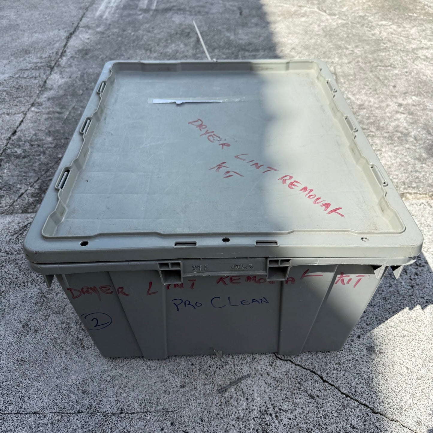 Gray Storage Tub