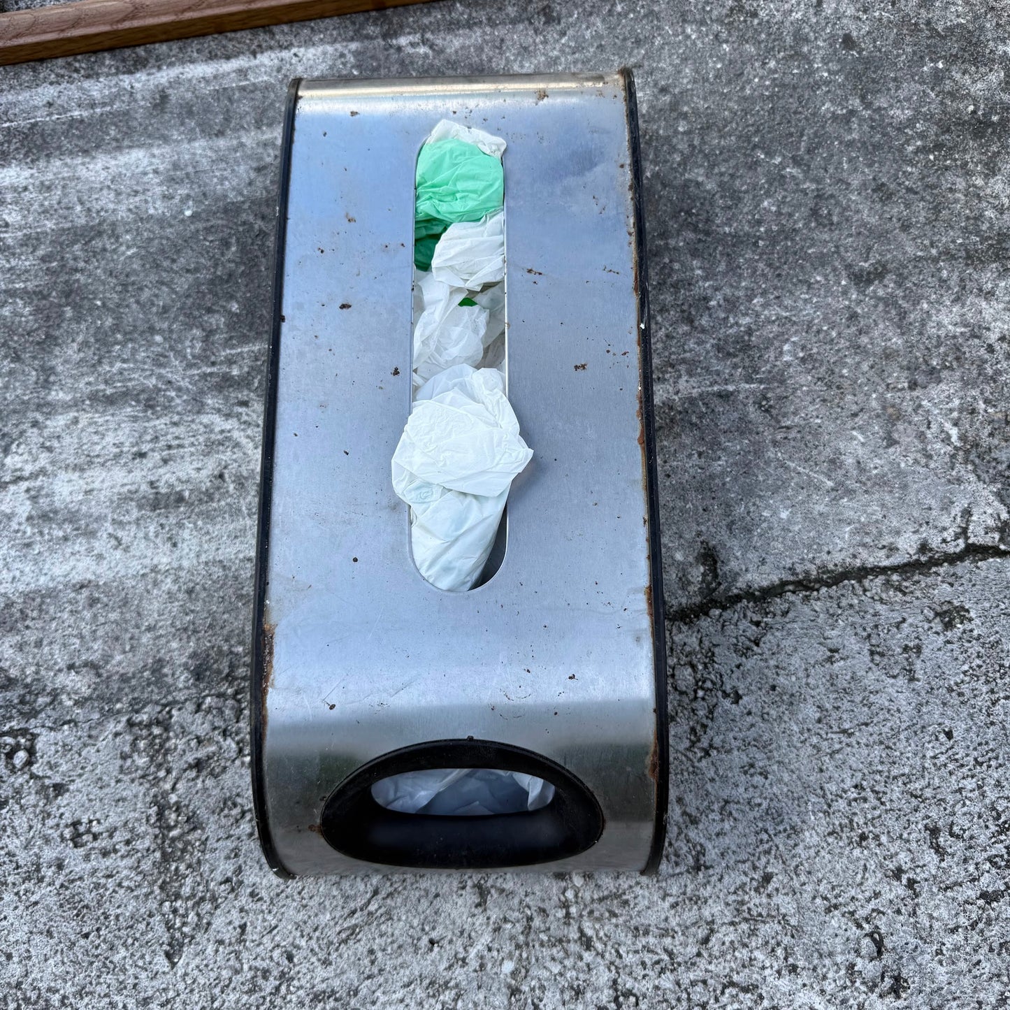 Metal Wall-Mounted Bag Dispenser