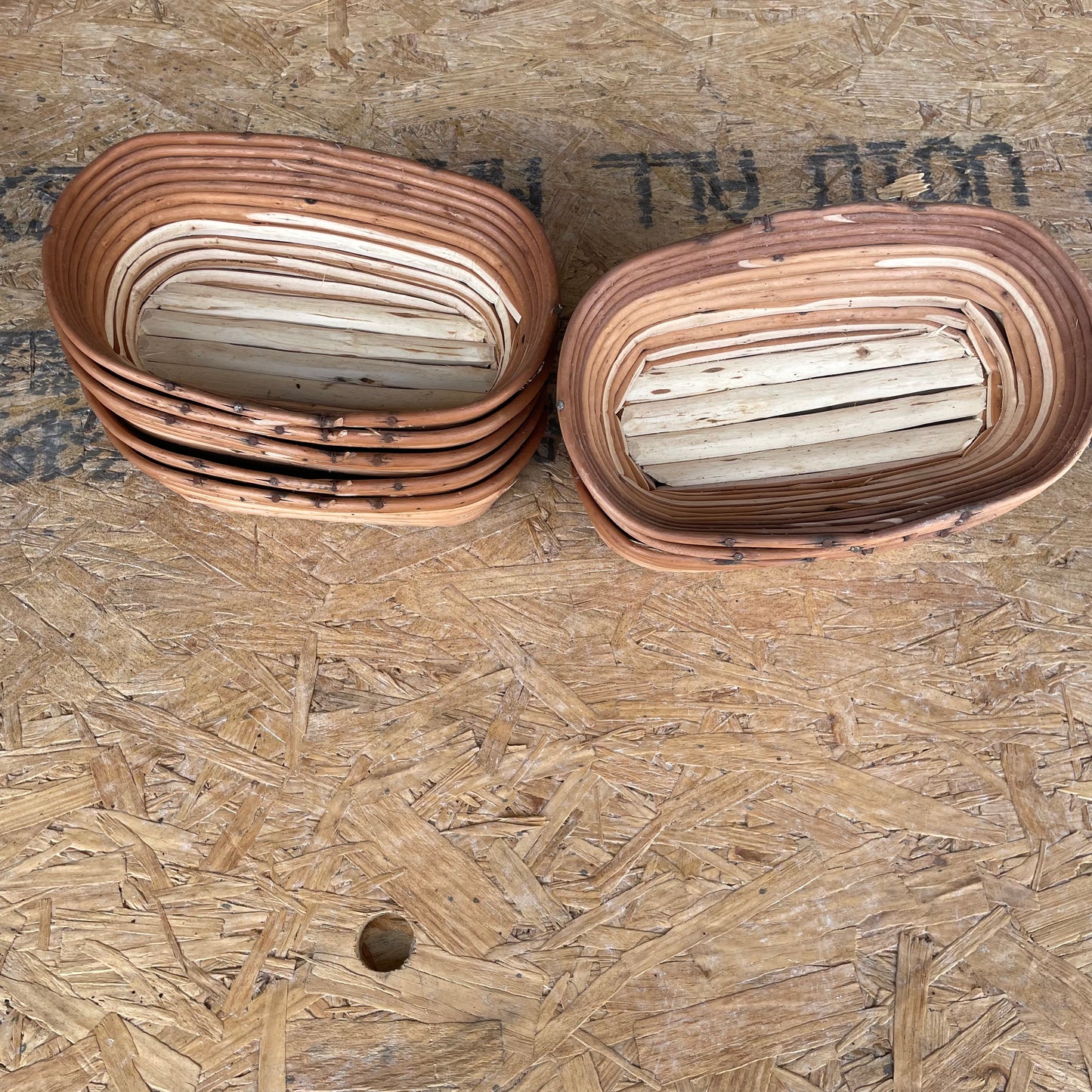 Small Oval Rattan Banneton Proofing Baskets