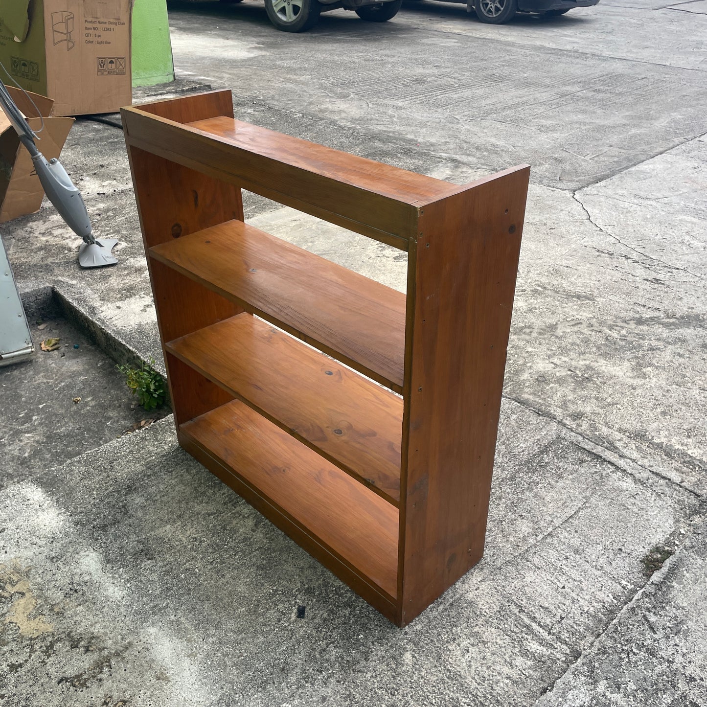 Wooden Bookshelf