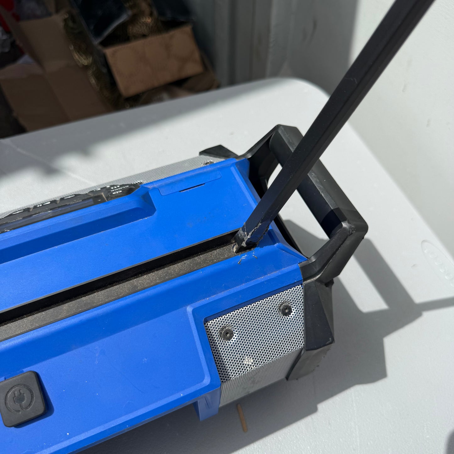 Kobalt 24-Volt Water Resistant Cordless Bluetooth Jobsite Radio