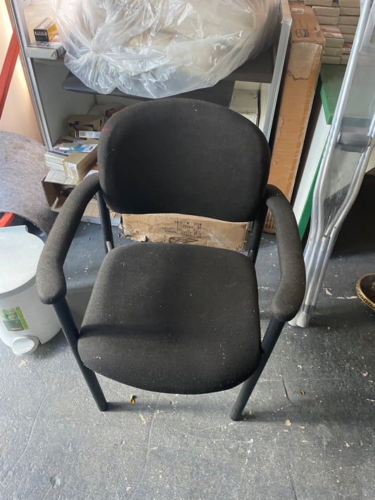 1 Black Chair With Arms