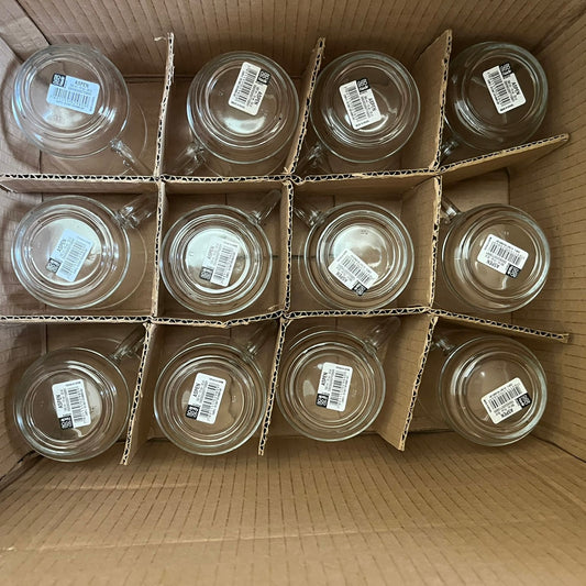 Set of 18 ASPEN Glass Mugs