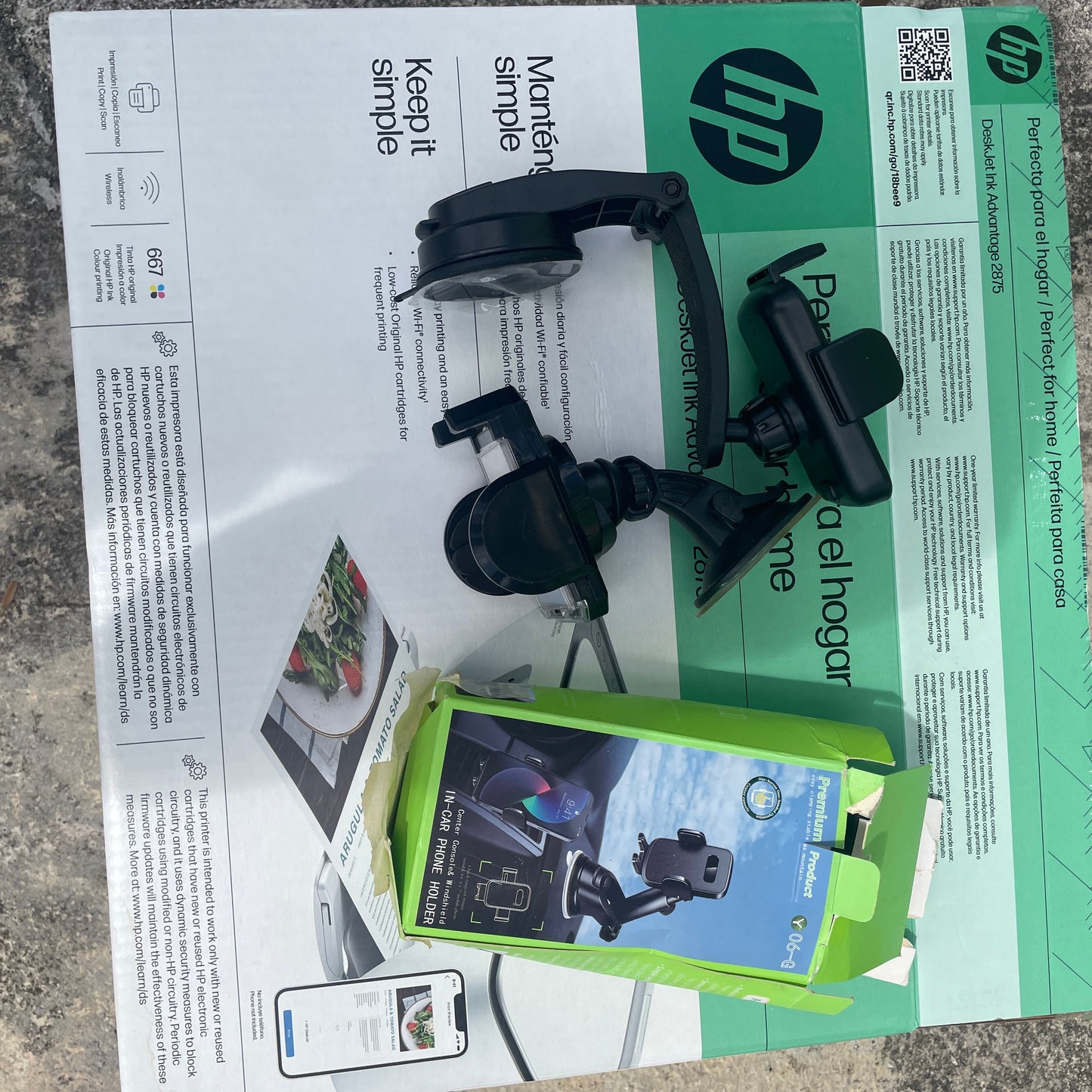 2 Dashboard Phone Holders