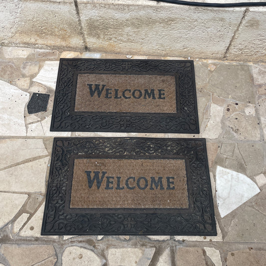 2 Welcome Doormats