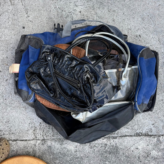 Duffel Bag + Assorted Handbags