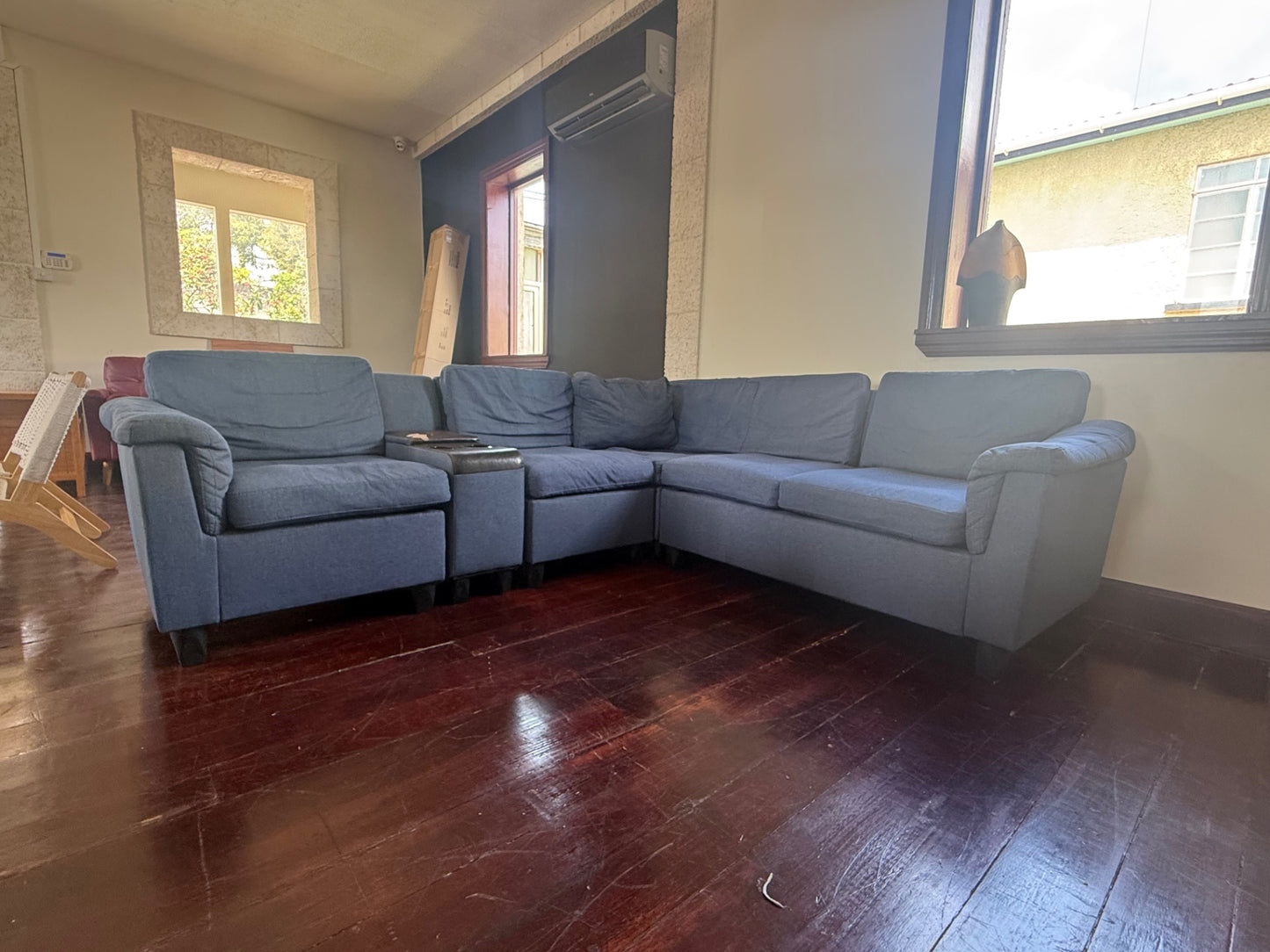 Blue Sectional Sofa
