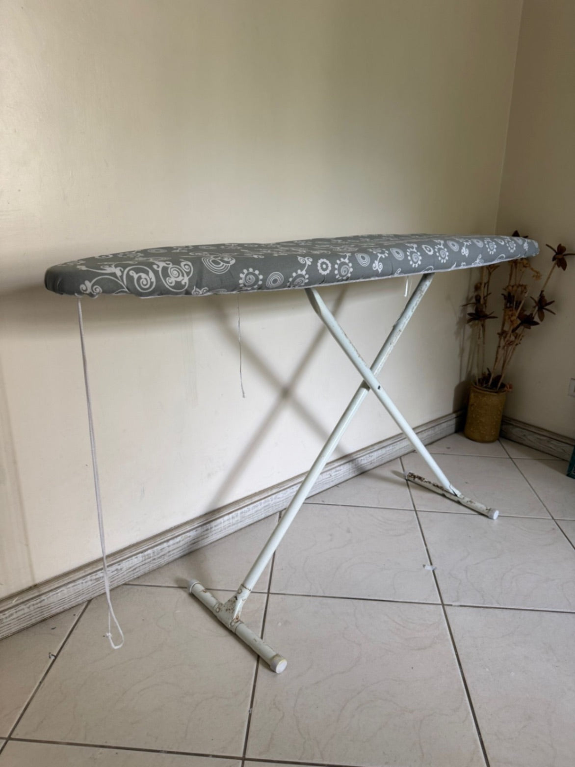 White metal Ironing Board 