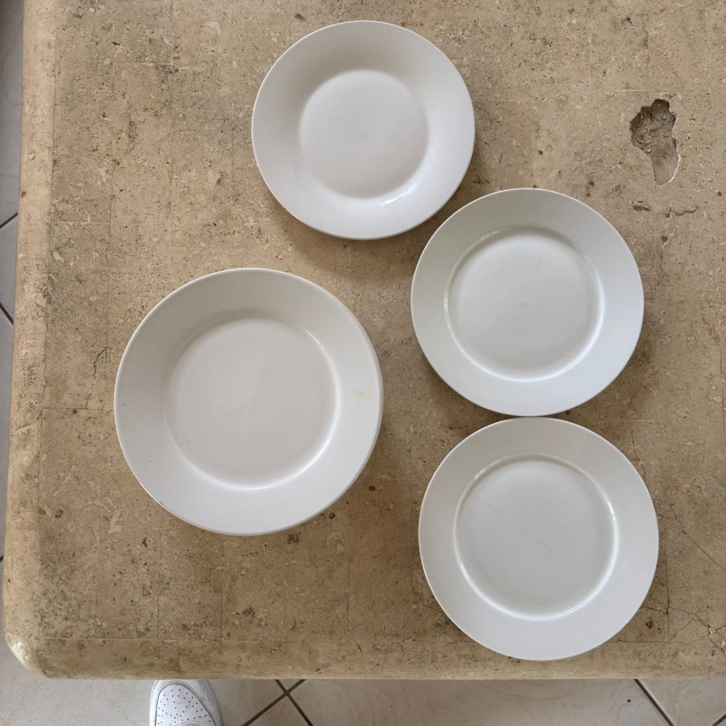 White Dinnerware