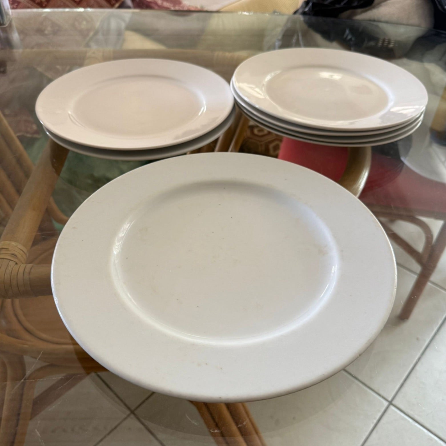 Set Pf Ceramic Plates