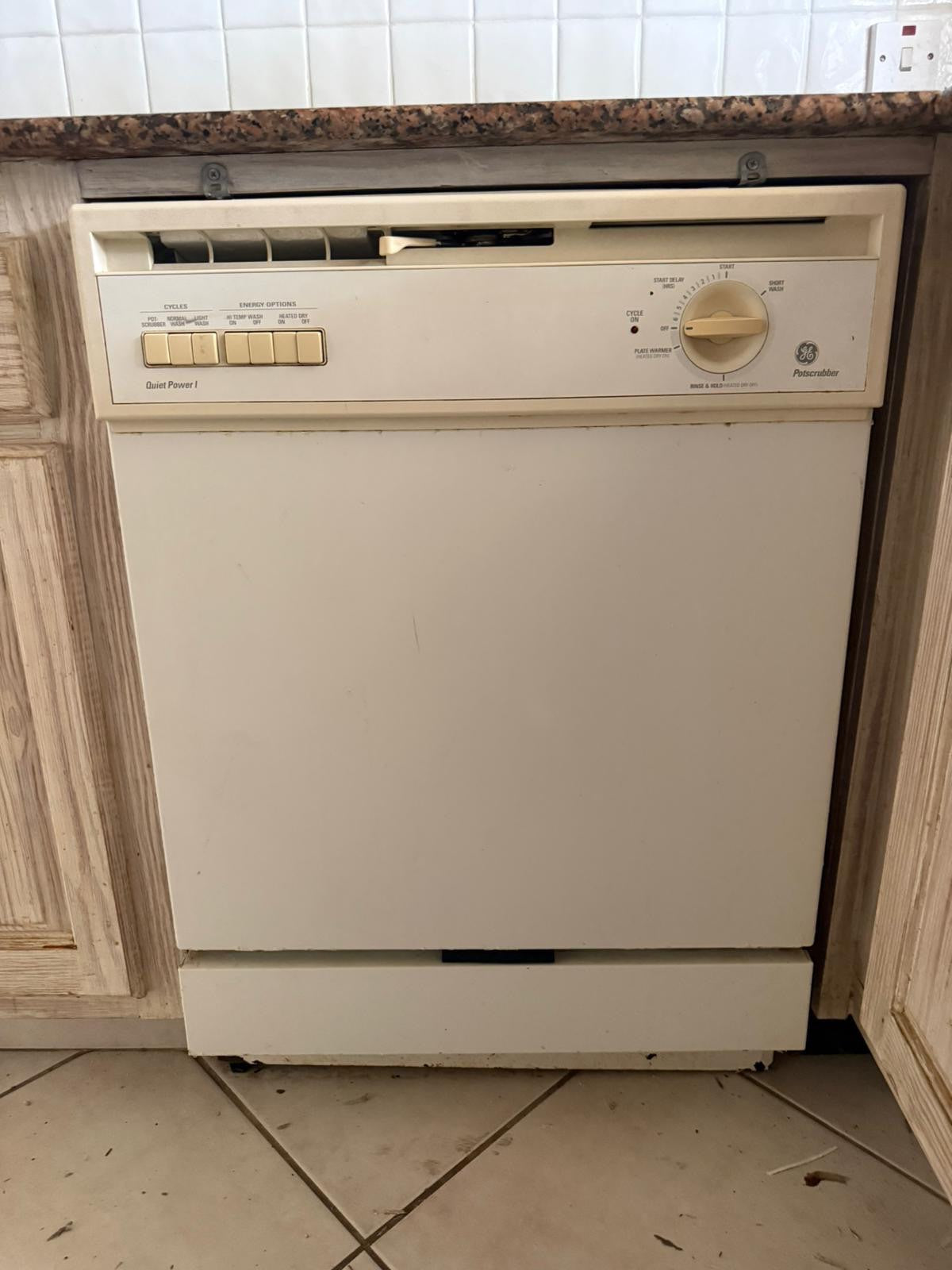 GE Dishwasher Beige