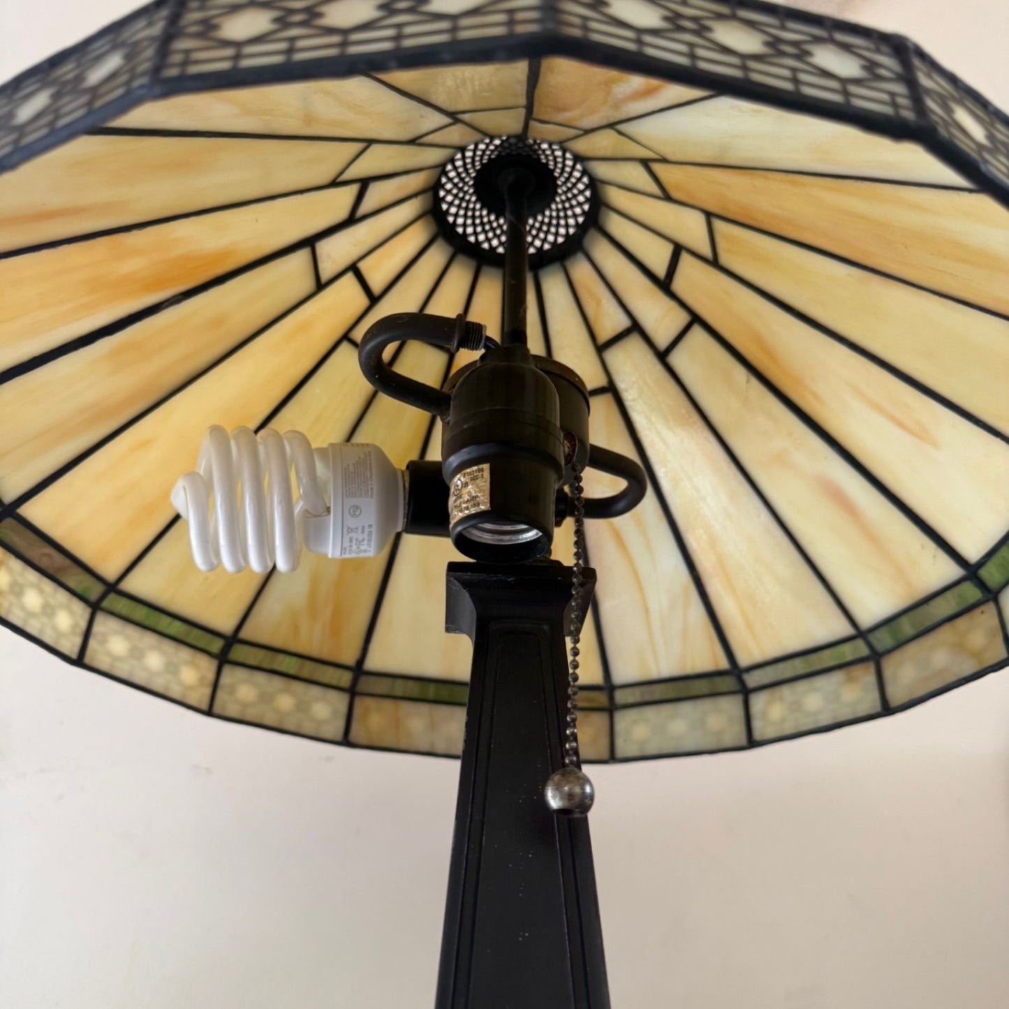 Decorative Lamp Cream, Black