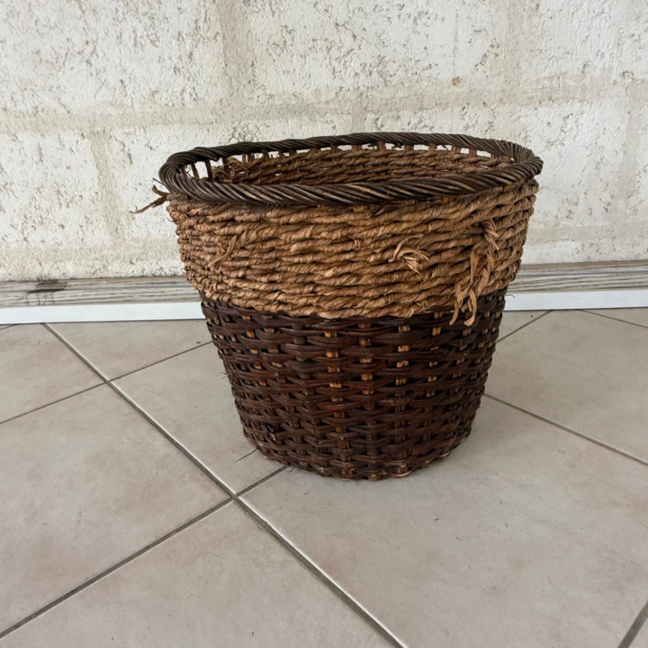  Brown Wicker Basket