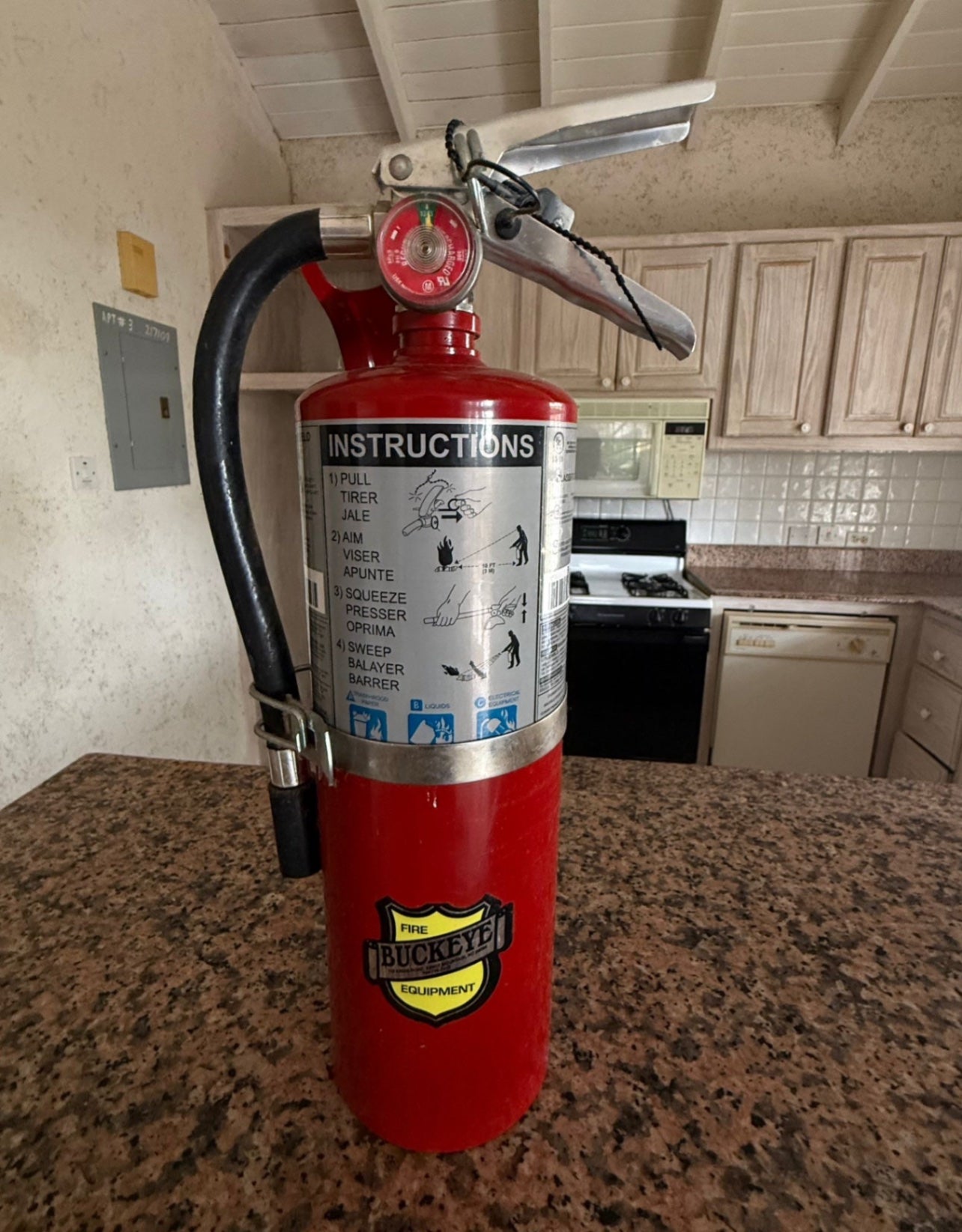 Buckeye Fire Extinguisher Red