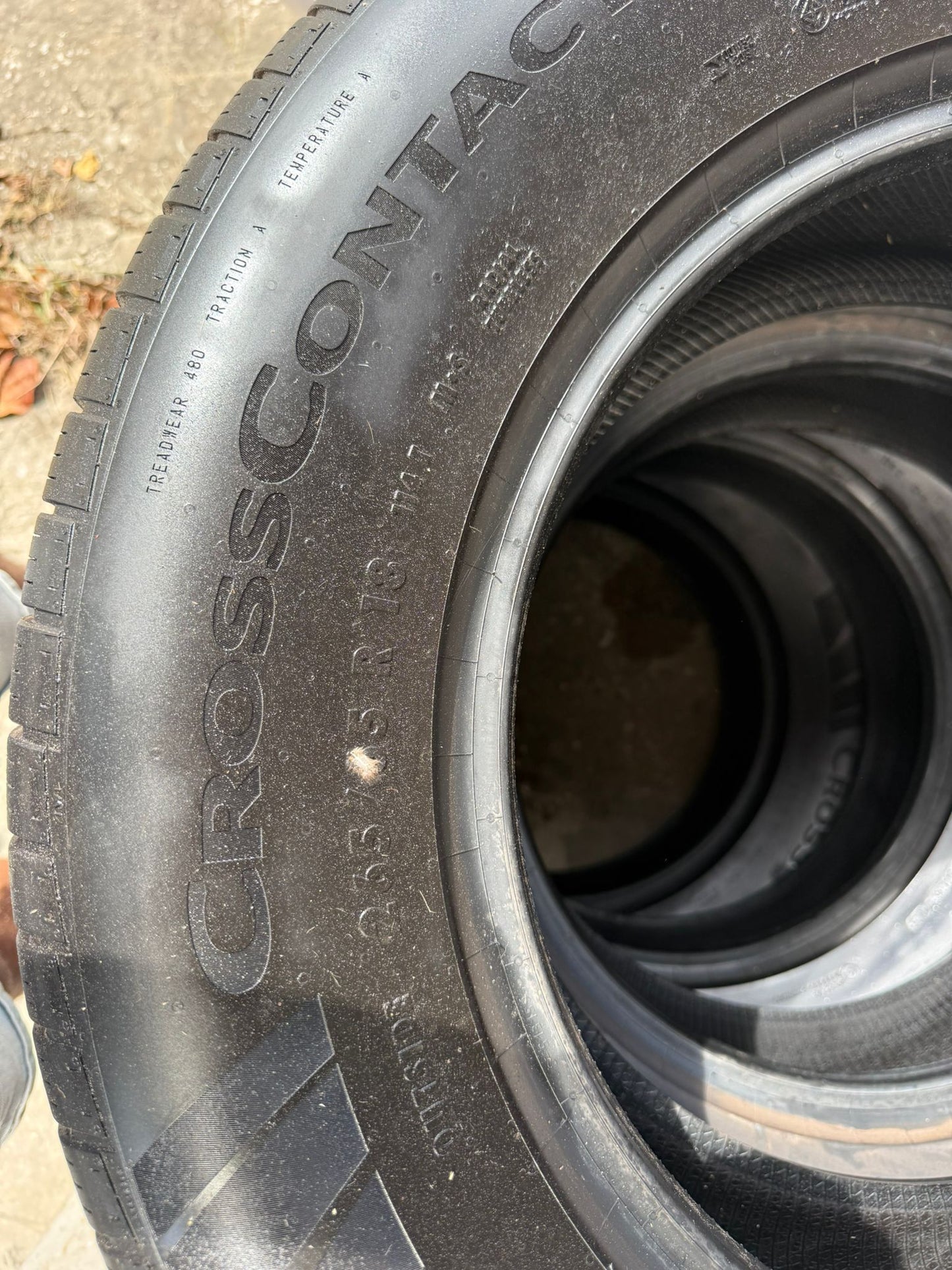 4 Continental CrossContact 235/65R18 Tires