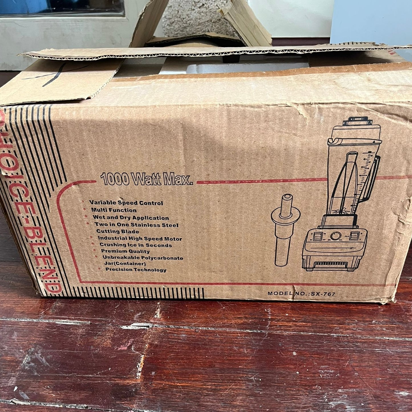 1000w Commercial Blender SX-767