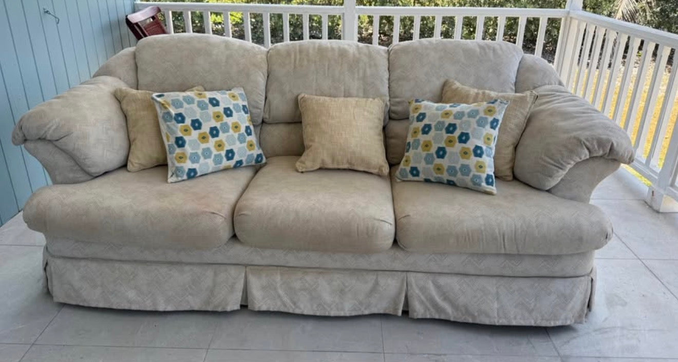 3 Seater Sofa w/ Cushions