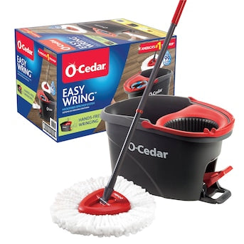 O-Cedar EasyWring Spin Mop With Bucket