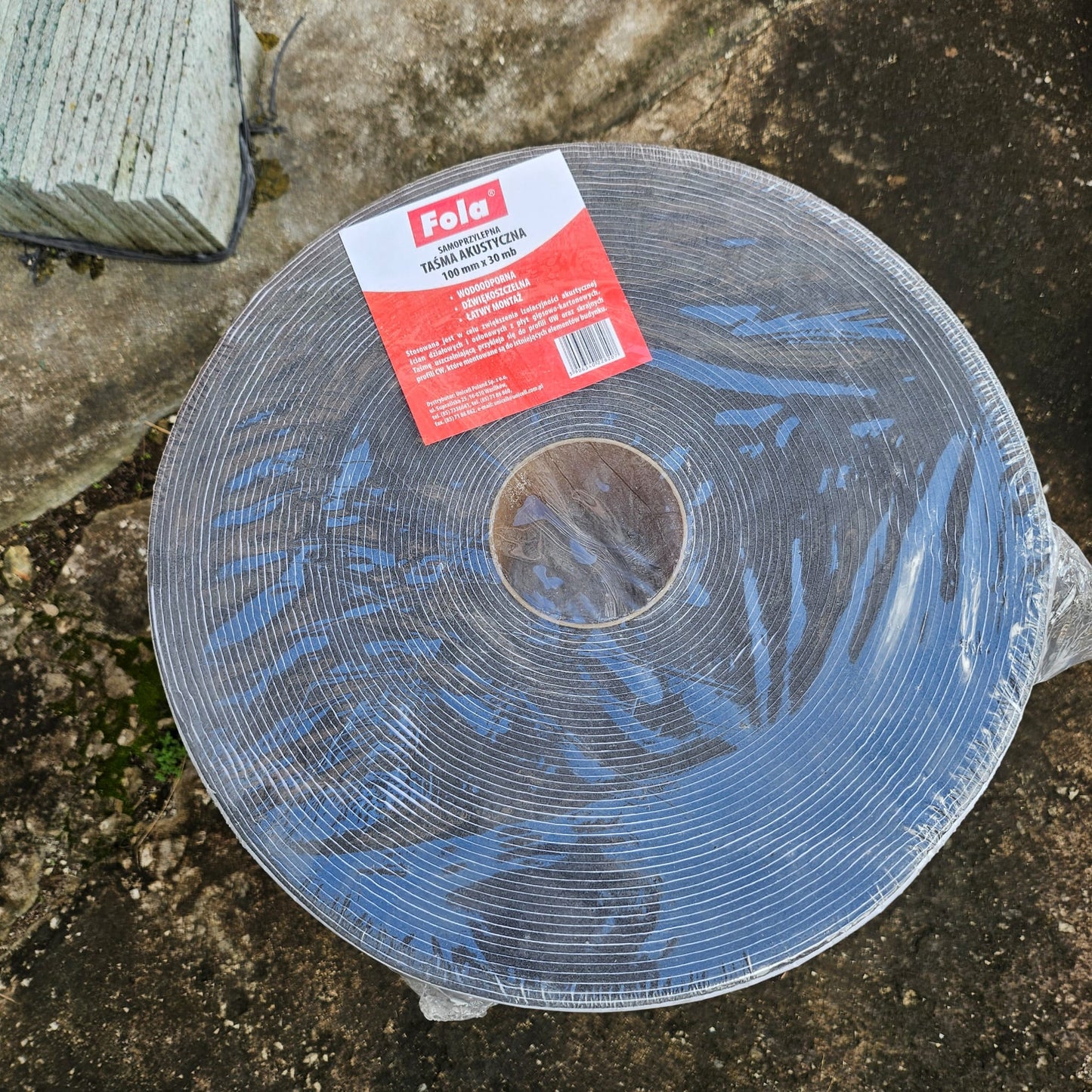 4 Fola Self-Adhesive Acoustic Tape 100mm x 30m