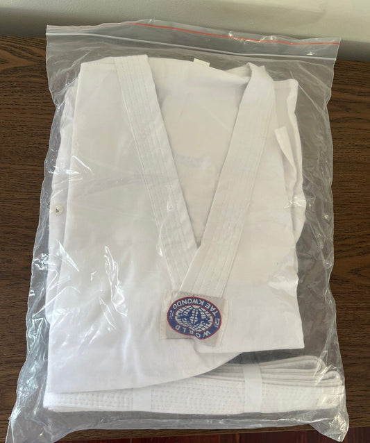4 Children’s Kites + Black Low Cut Sneakers- Size 13 + Boy’s Clothes + White Taekwondo Uniform Size 4/180 + Pants Size 18