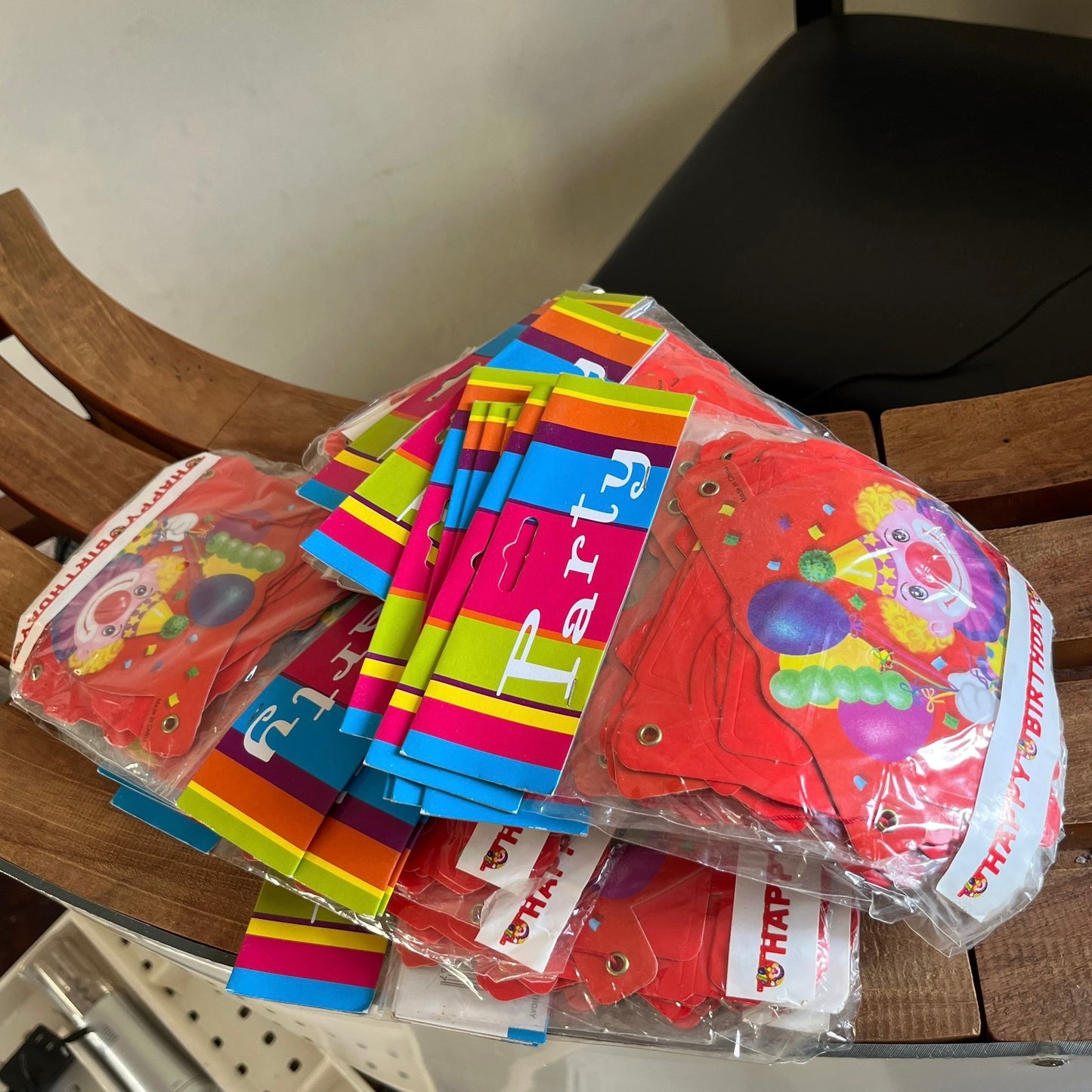 “Happy Birthday” Party Banners