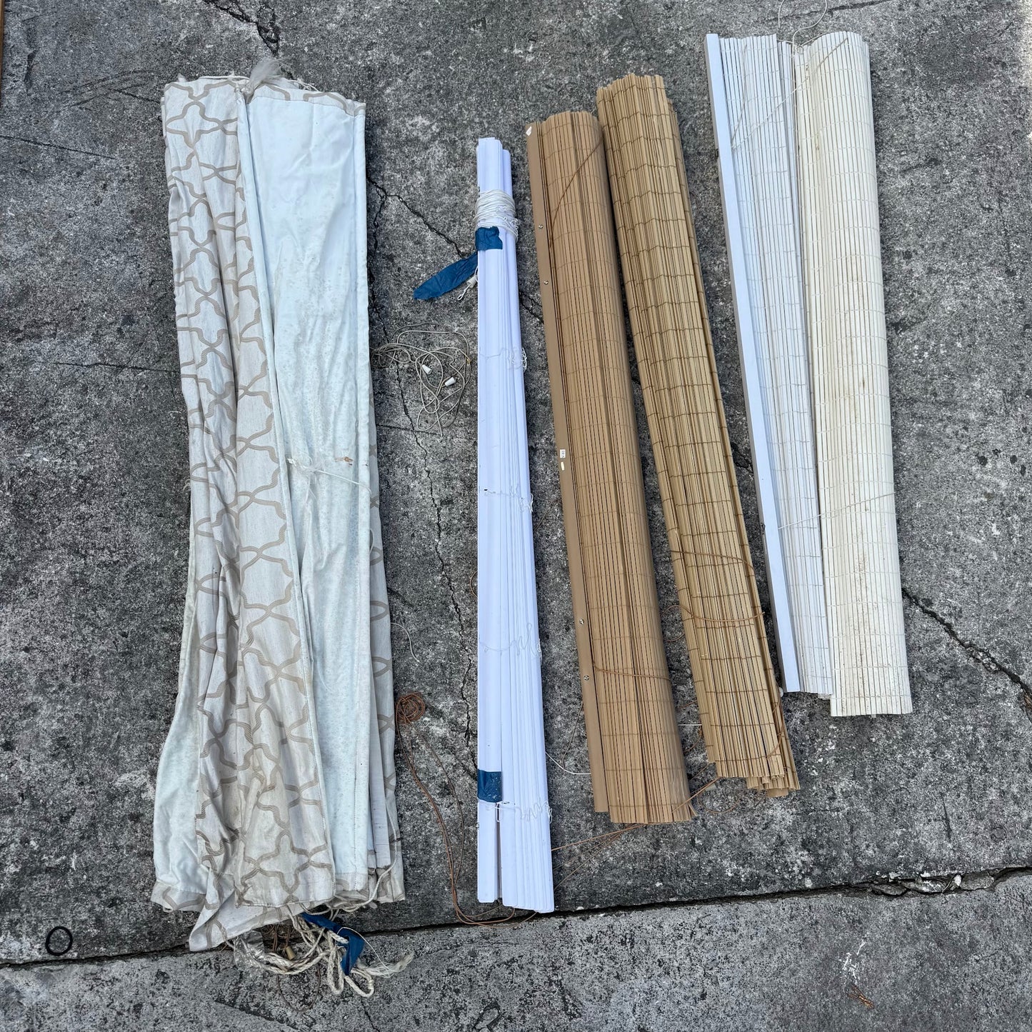 5 Assorted Venetian Blinds