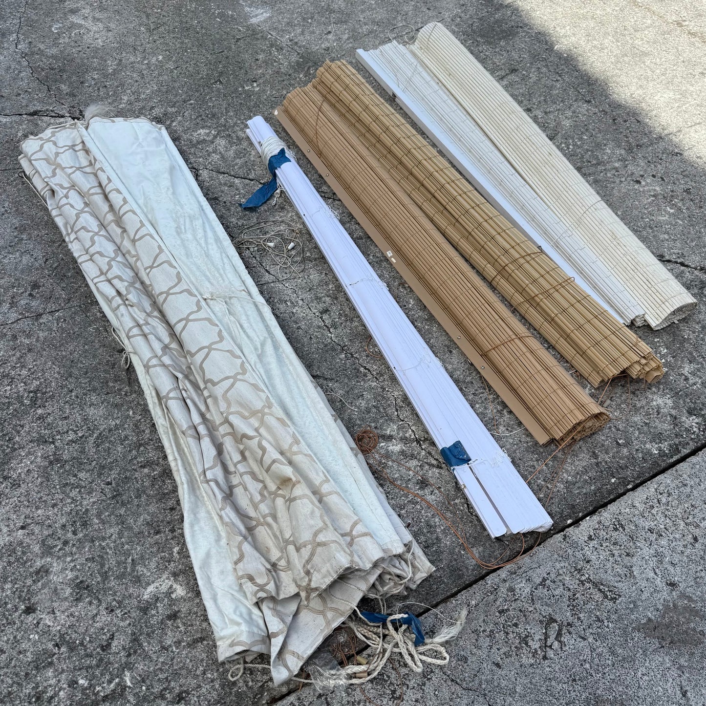 5 Assorted Venetian Blinds