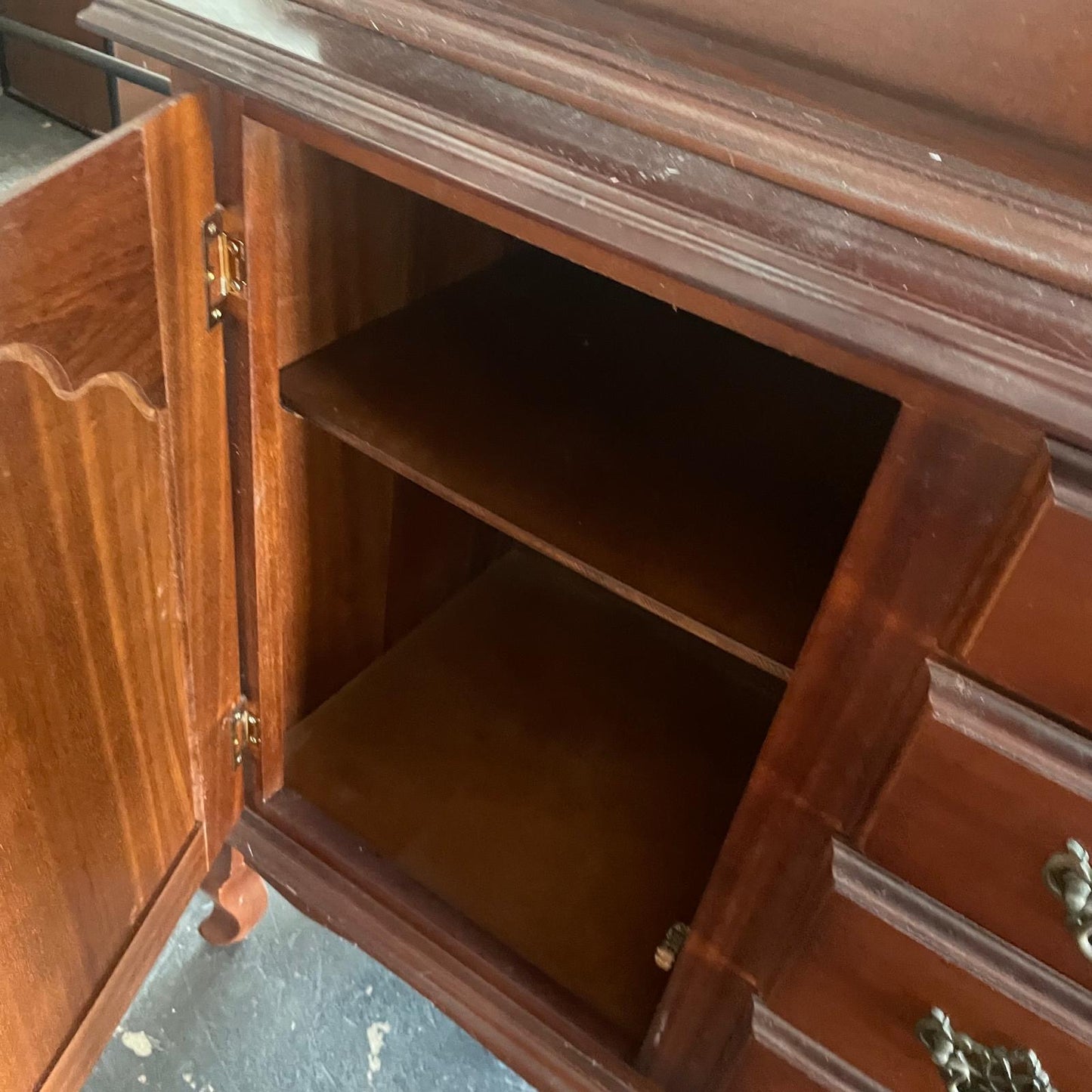 Solid Wooden Hutch