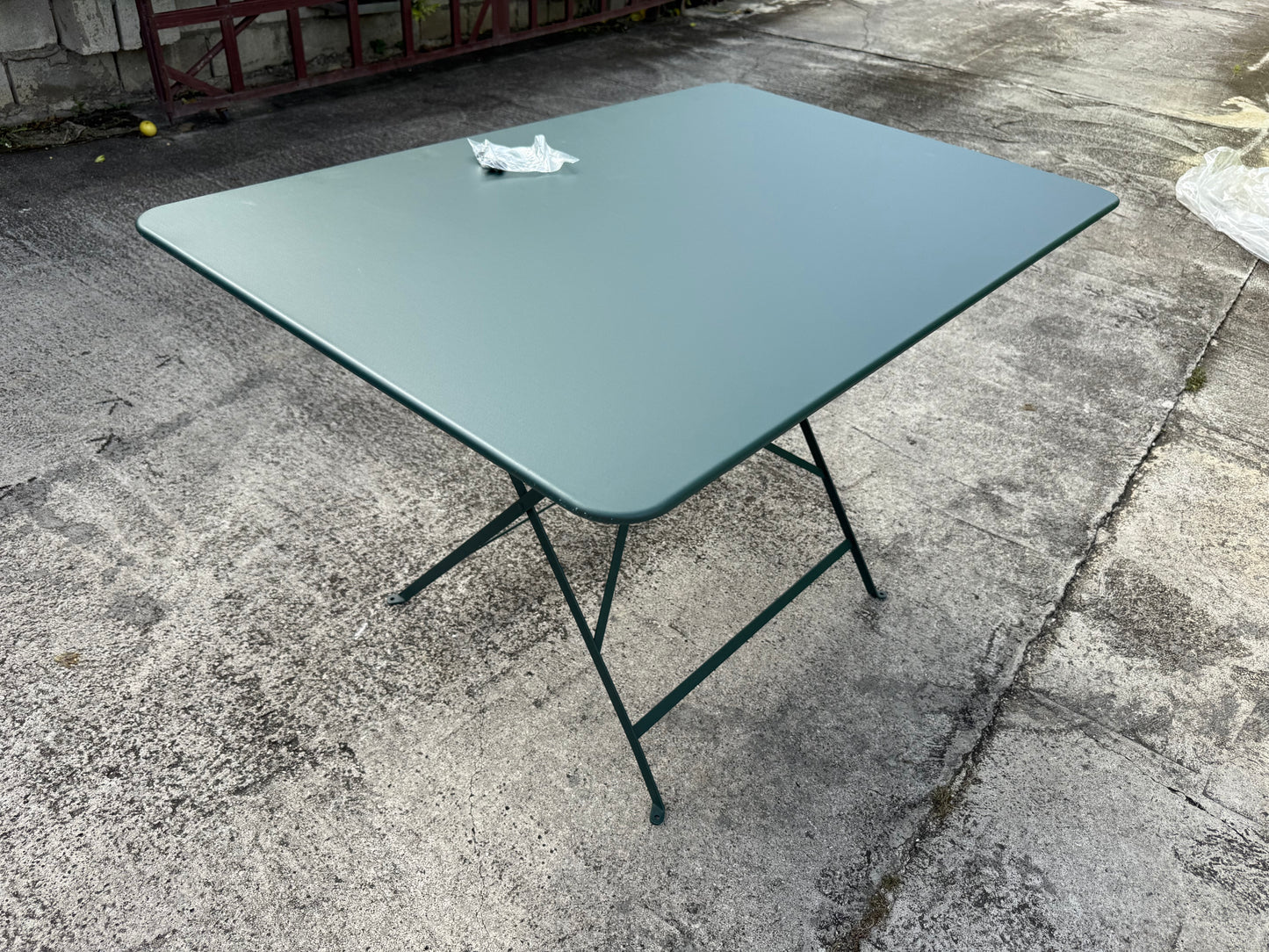 Fermob Bistro Rectangle Foldable Table 46" x 30" - Cedar Green