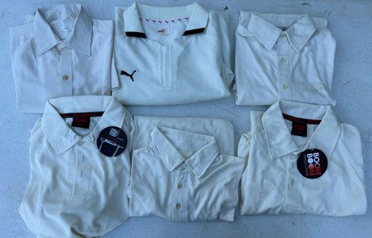 White Cricket Shirts (Medium)