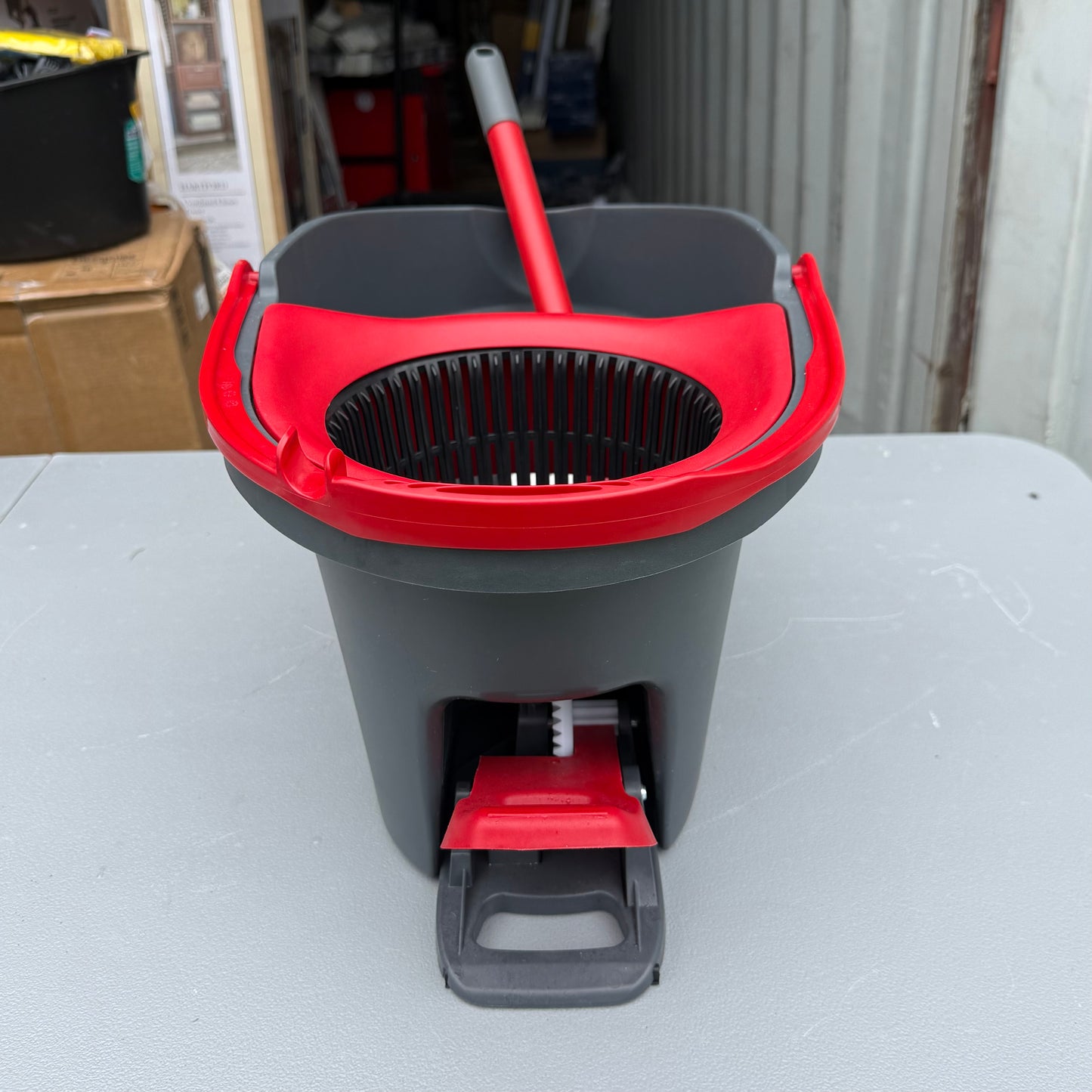 O-Cedar EasyWring Spin Mop With Bucket