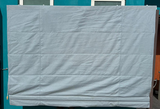 5FT H x 80”W Roman Blind