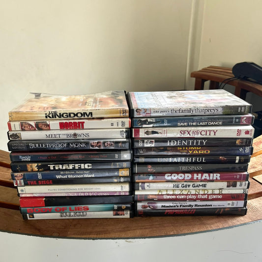 Collection of 63 DVDs