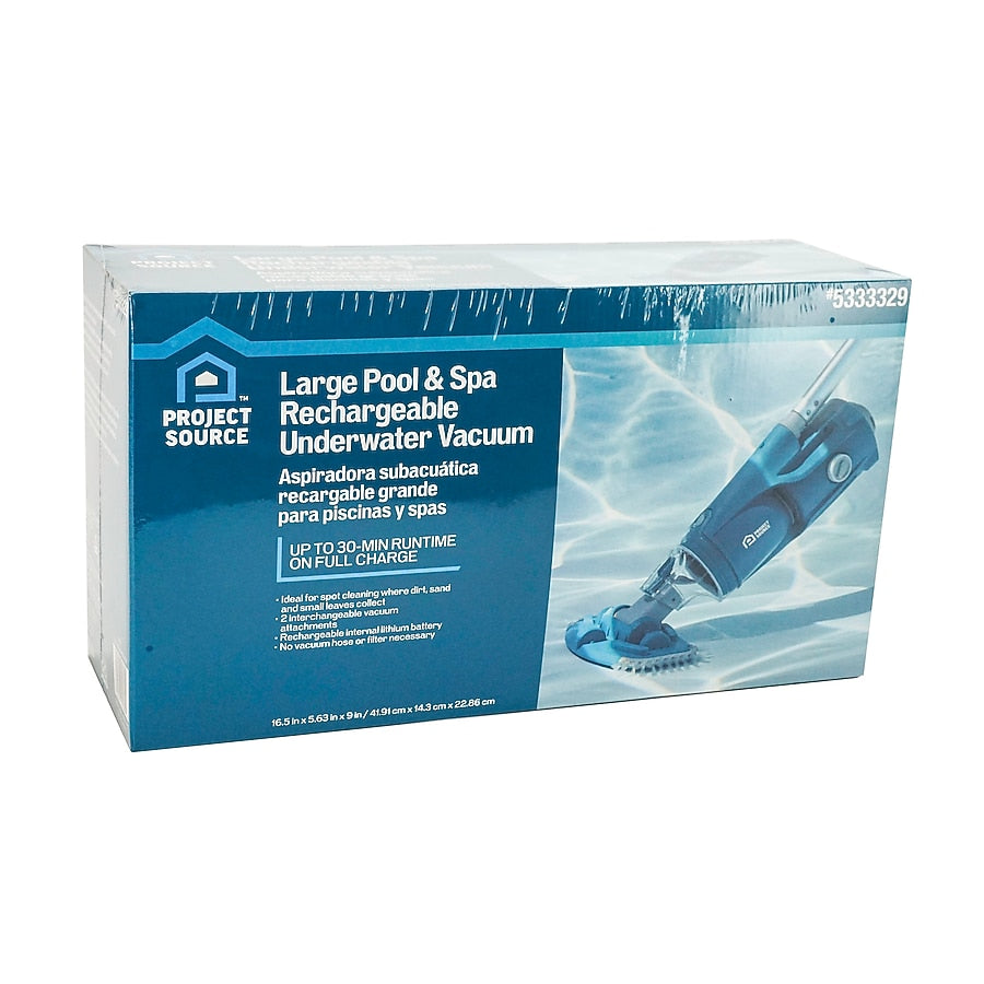 Project Source 11-in Handheld Pool Vacuum